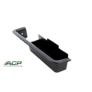 FORD MUSTANG 1969 CREUX D ACCOUDOIR DROIT PASSAGER NOIR EN METAL Deluxe door cups right hand black ACP FM-BD051 C9ZZ-6524046-BK