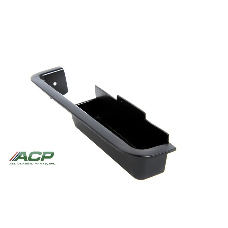 FORD MUSTANG 1969 CREUX D ACCOUDOIR DROIT PASSAGER NOIR EN METAL Deluxe door cups right hand black ACP FM-BD051 C9ZZ-6524046-BK
