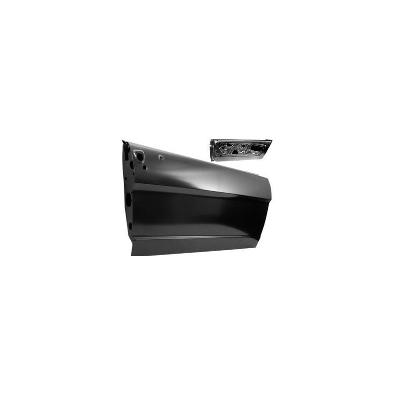 FORD MUSTANG 1965-1966 COUPE CABRIOLET FASTBACK PORTE PORTIERE DROITE COTE PASSAGER door shell right ACP FM-BD070R C5ZZ-6520124