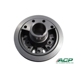 FORD MUSTANG 1968 V8 302 3 BOULONS crankshaft POULIE DAMPER harmonic balancer (usa) 3 bolt hub casting # c8oe-a1 ACP FM-EB012 C8