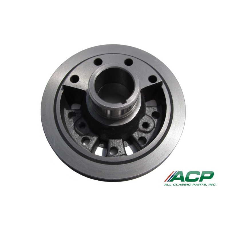 FORD MUSTANG 1968 V8 302 3 BOULONS crankshaft POULIE DAMPER harmonic balancer (usa) 3 bolt hub casting # c8oe-a1 ACP FM-EB012 C8