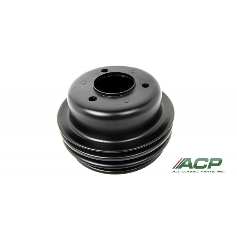 FORD MUSTANG 1965-1967 V8 289 POULIE DE VILBREQUIN TRIPLE GORGE crankshaft pulley 289 w/ac w/ps