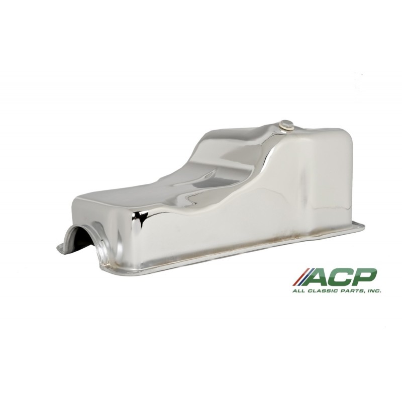 FORD MUSTANG 1964-1973 V8 260 289 302 CARTER D HUILE CHROME 289 302 oil pan ACP FM-EO001 C5ZZ-6675-C