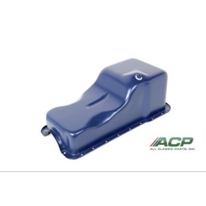 FORD MUSTANG 1964-1973 V8 260 289 302 SMALL BLOCK CARTER D HUILE PEINT BLEU Small block Painted oil pans Blue ACP FM-EO001P C5ZZ
