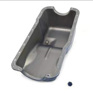 FORD MUSTANG 1964-1973 V8 260 289 302 SMALL BLOCK CARTER D HUILE PEINT BLEU Small block Painted oil pans Blue ACP FM-EO001P C5ZZ