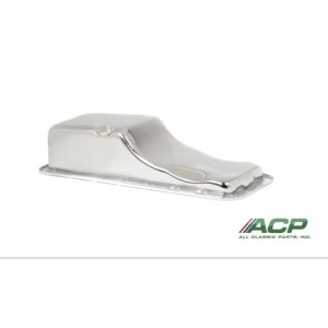 FORD MUSTANG 1967-1970 CARTER D HUILE 390 428 CHROME CJ EXCLU oil pan 390 428 chrome (excludes cj) ACP FM-EO008 C6OZ-6675-CHR **