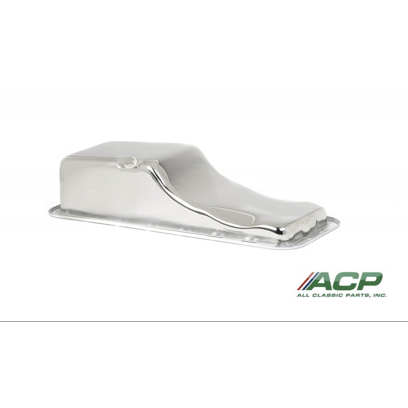 FORD MUSTANG 1967-1970 CARTER D HUILE 390 428 CHROME CJ EXCLU oil pan 390 428 chrome (excludes cj) ACP FM-EO008 C6OZ-6675-CHR **