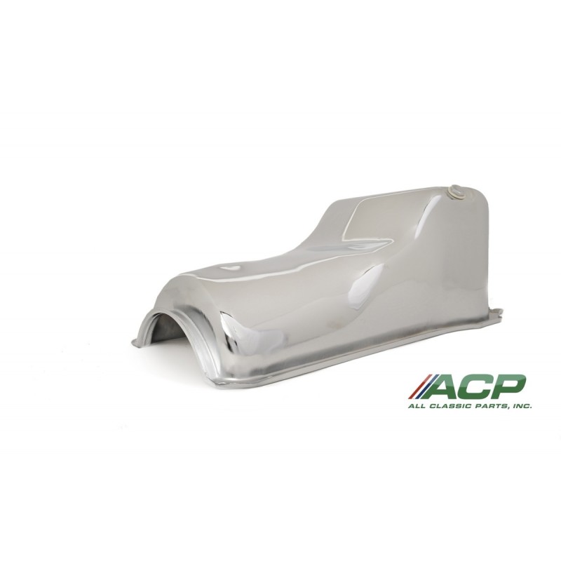 FORD MUSTANG 1970-1980 V8 351 CLEVELAND CARTER D HUILE CHROME MOTEUR oil pan 351C chrome ACP FM-EO006 D0AZ-6675-CHR