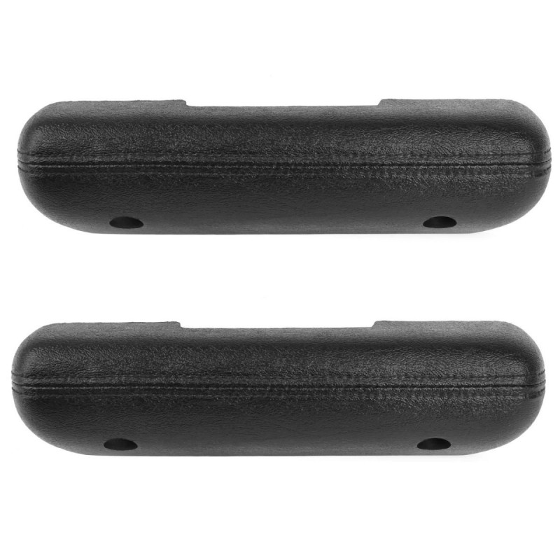 FORD MUSTANG 1967 PAIRE DE PAD D ACCOUDOIR DE PORTE NOIR UNIVERSEL GAUCHE ET DROIT Arm rest pad black pair ACP FM-BA003E