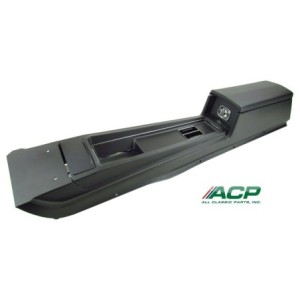 FORD MUSTANG 1969 CONSOLE CENTRALE BOITE MANUELLE NOIR console assembly manual black ACP FM-BC009M C9ZZ-65045A36-MT ***