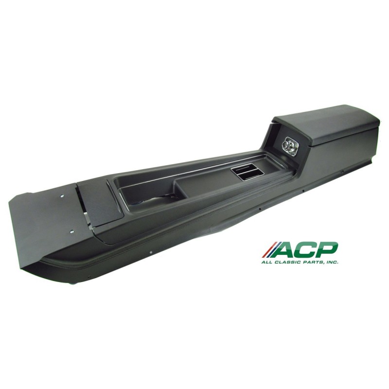 FORD MUSTANG 1969 CONSOLE CENTRALE BOITE MANUELLE NOIR console assembly manual black ACP FM-BC009M C9ZZ-65045A36-MT ***