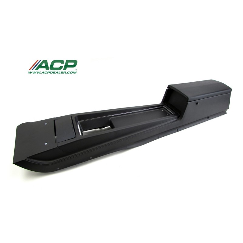 FORD MUSTANG 1970 ENSEMBLE DE CONSOLE CENTRALE BOITE MANUELLE NOIR console assembly manual black ACP FM-BC010M D0ZZ-65045A36-MT