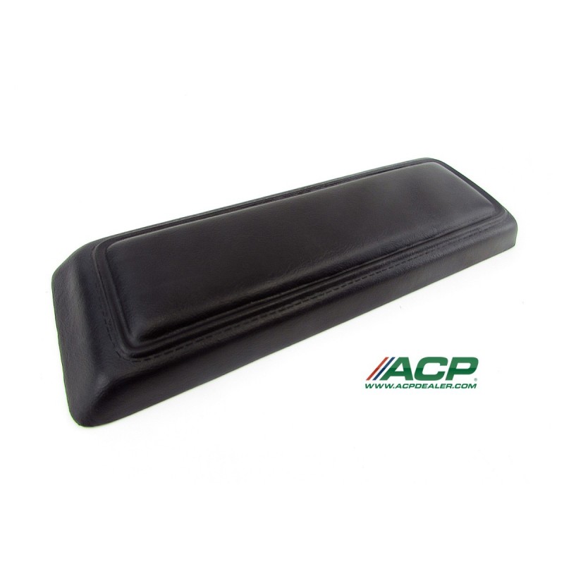 FORD MUSTANG 1971-1973 COUVERCLE DE CONSOLE REMBOURRE NOIR console padded top lid