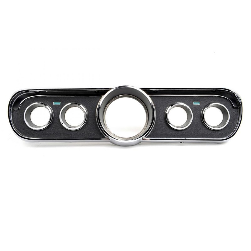 FORD MUSTANG 1965-1966 FACADE DE COMPTEUR NOIR FINITION 1965 GT ET 1966 instrument bezel black camera case finish gt ACP FM-BI00