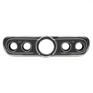 FORD MUSTANG 1966 FACADE DE COMPTEUR NOIR instrument bezel black camera case finish ACP FM-BI002 C6ZZ-10838-A