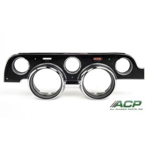 FORD MUSTANG 1967 FACADE DE COMPTEUR NOIR instrument bezel black camera case finish ACP FM-BI003 C7ZZ-10838-C