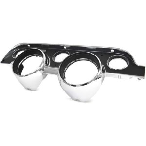 FORD MUSTANG 1967 FACADE DE COMPTEUR NOIR instrument bezel black camera case finish ACP FM-BI003 C7ZZ-10838-C