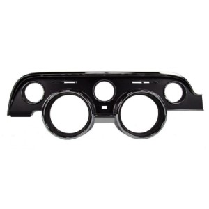 FORD MUSTANG 1968 FACADE DE COMPTEUR NOIR SANS EMBLEME instrument bezel black camera case finish (w/o running horse emblem) ACP