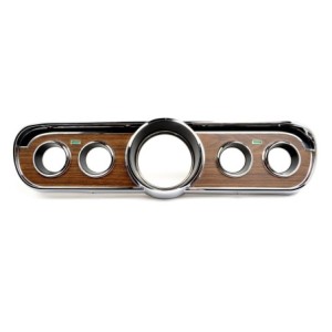 FORD MUSTANG 1965-1966 FACADE DE COMPTEUR DELUXE FINITION BOIS instrument bezel deluxe woodgrain finish ACP FM-BI001CM C5ZZ-1083