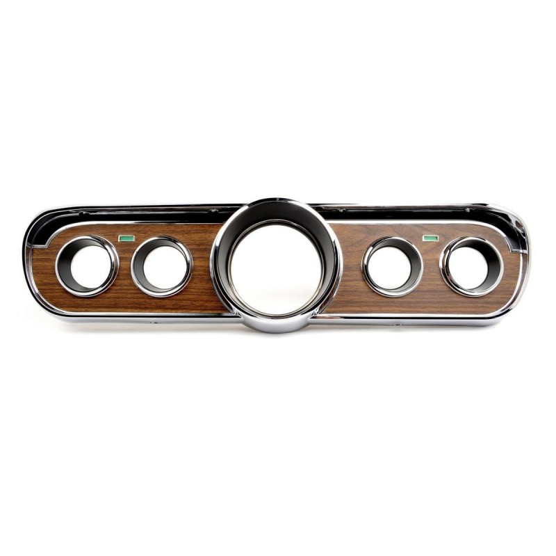 FORD MUSTANG 1965-1966 FACADE DE COMPTEUR DELUXE FINITION BOIS instrument bezel deluxe woodgrain finish ACP FM-BI001CM C5ZZ-1083