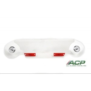 FORD MUSTANG 1965 ALTERNATEUR instrument bezel lens with alternator long speedometer ACP FM-BI001A C5ZZ-10887-A ***