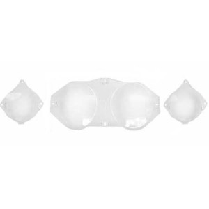 FORD MUSTANG 1969-1970 KIT VITRES DE COMPTEURS SANS COMPTE TOURS instrument Panel Lens Set Non tach ACP FM-BI008B C9ZZ-10887-A