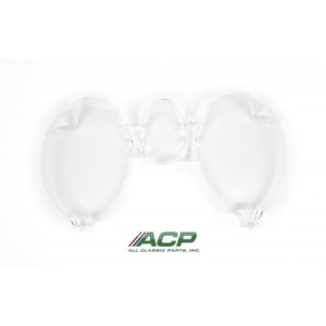 FORD MUSTANG 1971-1973 instrument bezel lens w/o tachometer ACP FM-BI009 D1ZZ-10887A