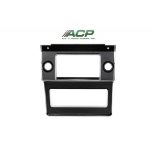 FORD MUSTANG 1969-1970 ENCADREMENT DE RADIO NOIR radio bezel black ACP FM-BR003 C9ZZ-6504774-B