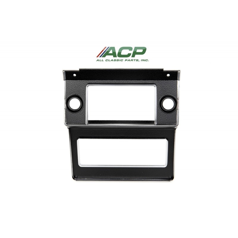 FORD MUSTANG 1969-1970 ENCADREMENT DE RADIO NOIR radio bezel black ACP FM-BR003 C9ZZ-6504774-B