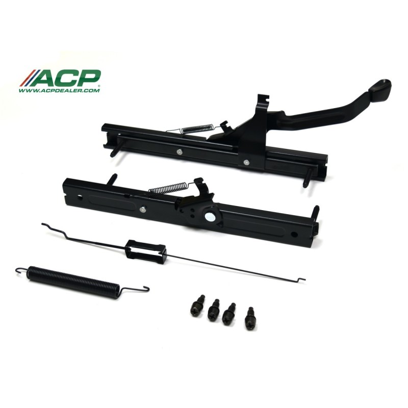 FORD MUSTANG 1965-1968 ENSEMBLE DE RAIL DE SIEGE UNIVERSEL GAUCHE OU DROIT Seat track assembly ACP FM-BS014A C5ZZ-6561704/5 (un