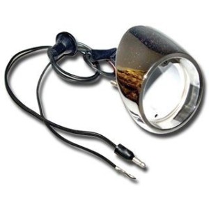 FORD MUSTANG 1965-1966 LOGEMENT DE FEU DE RECUL GAUCHE backup light housing left ACP FM-BB046 C5ZZ-15512-A