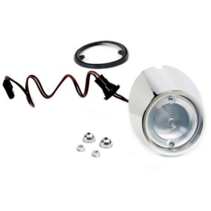 FORD MUSTANG 1967-1968 ENSEMBLE DE FEU DE RECUL SUR JUPE ARRIERE COTE GAUCHE COTE CONDUCTEUR backup light assembly kit left ACP