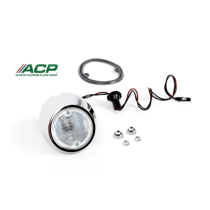 FORD MUSTANG 1969-1970 ENSEMBLE DE FEU DE RECUL GAUCHE backup light assembly kit left ACP FM-BB051K C9ZZ-15511-B