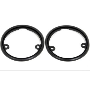 FORD MUSTANG 1965-1966 PAIRE DE JOINTS DE LAMPE DE FEUX DE RECUL ENTRE SOCLE ET JUPE entre backup light housing pad set pair ACP
