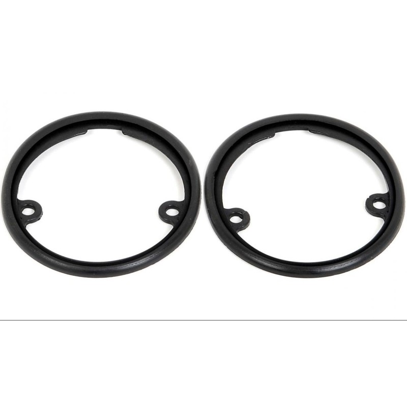 FORD MUSTANG 1965-1966 PAIRE DE JOINTS DE LAMPE DE FEUX DE RECUL ENTRE SOCLE ET JUPE entre backup light housing pad set pair ACP