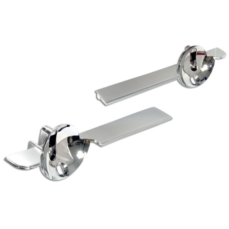 FORD MUSTANG 1967 GT BARRE DE FEUX ANTIBROUILLARD DE CALANDRE CHROME gt fog light bars pair ACP FM-BG005A C7ZZ-8390-C/D C7ZZ-839