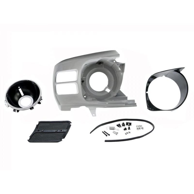 FORD MUSTANG 1970 SUPPORT OPTIQUE CUVELAGE DE PHARE FEU FOND DE LAMPE SOCLE DE LOGEMENT AVANT DROIT COTE PASSAGER headlamp bucke
