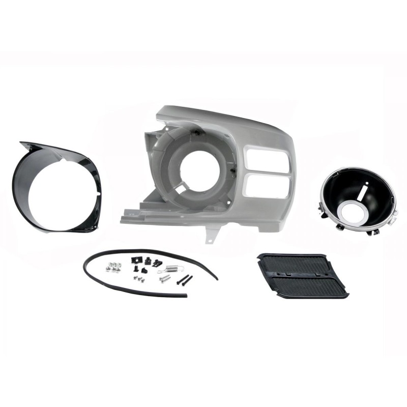 FORD MUSTANG 1970 SUPPORT DE FEUX AVANT DROIT COTE PASSAGER headlamp assembly Left hand ACP FM-BH012A D0ZZ-13008/16019A-L D0ZZ-1
