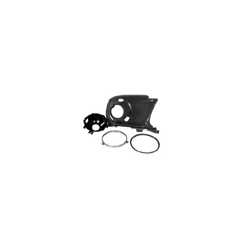 FORD MUSTANG 1967-1968 SUPPORT OPTIQUE CUVELAGE DE PHARE FEU FOND DE LAMPE SOCLE DE LOGEMENT AVANT DROIT COTE PASSAGER Reproduct
