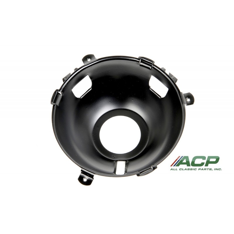 FORD MUSTANG 1970 FOND DE LAMPE SOCLE DE LOGEMENT AJUSTABLE COTE GAUCHE CONDUCTEUR adjustable head lamp bucket left hand ACP FM