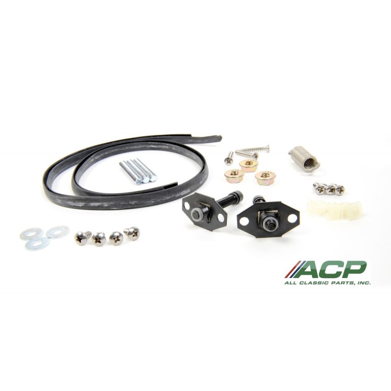 FORD MUSTANG 1967-1968 KIT DE MONTAGE DES LAMPES OPTIQUE DE PHARE AVANT Headlight assembly mount kit ACP FM-BH006A C7ZZ-13008-HD