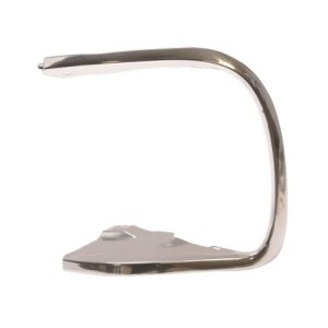 FORD MUSTANG 1970 BAGUETTE ALU POLIE EFFET CHROME DE BLOC PHARE COTE GAUCHE Fender Extension Molding Left Hand ACP FM-BH012BL D0