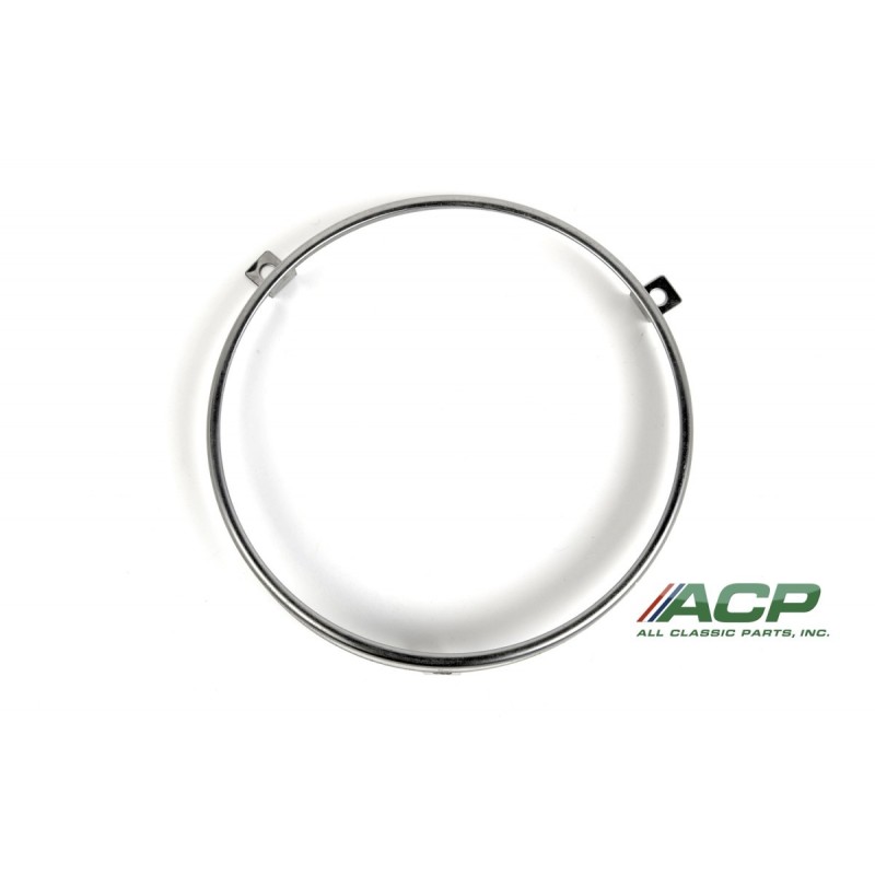 FORD MUSTANG 1969 BAGUE DE PHARE headlight bulb retaining ring fits rh or lh ACP FM-BH007A C7AZ-13015-B