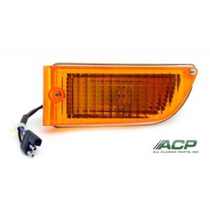 FORD MUSTANG 1971-1972 FEUX DE PARKING VEILLEUSE OU CLIGNOTANT AVANT GAUCHE parking lamp assembly left hand ACP FM-BP005A D1ZZ-1
