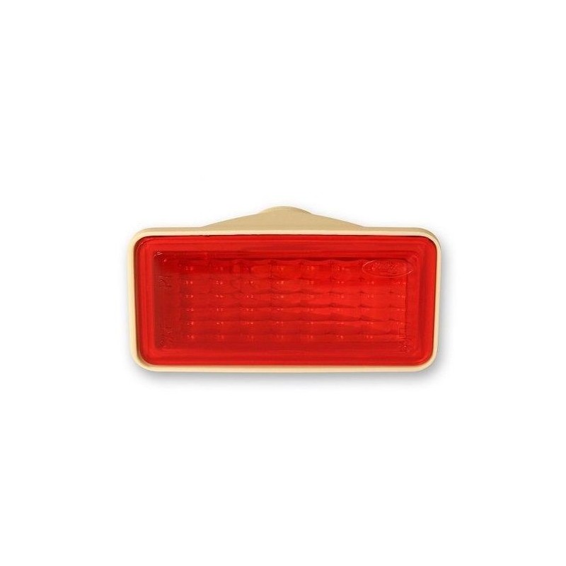 FORD MUSTANG 1969 REFLECTEUR FEUX DE POSITION AILE ARRIERE SOUS LICENCE FORD rear side marker light housing with red lens ACP FM