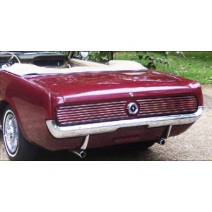FORD MUSTANG 1965-1966 GRILLE DE PHARE tail light grille ACP FM-BT020