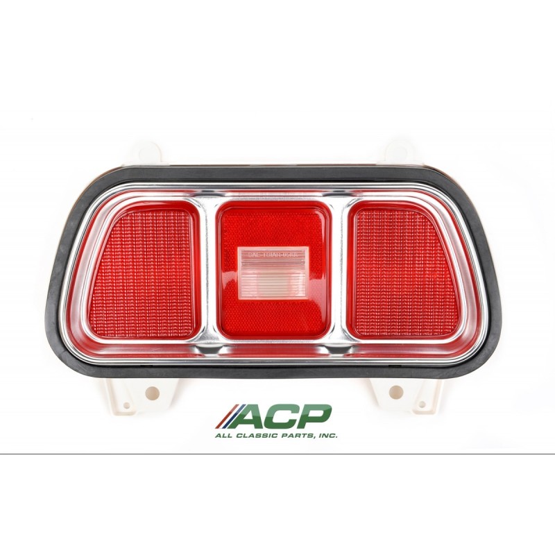 FORD MUSTANG 1971-1973 ENSEMBLE DE FEU ARRIERE AVEC CABOCHON LENTILLE CADRAN GAUCHE OU DROIT tail light assembly (lens