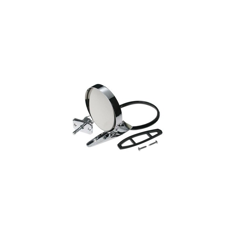 FORD MUSTANG 1965-1966 MIROIR RETROVISEUR AVEC COMMANDE ECONOMIQUE GAUCHE CONDUCTEUR outside remote control mirror economy left