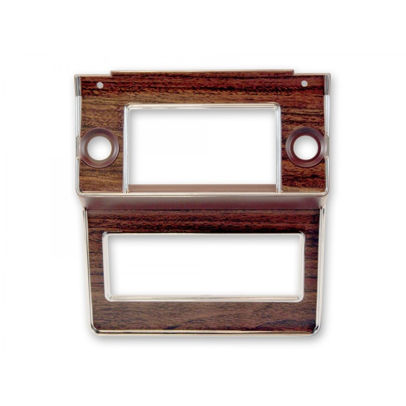 FORD MUSTANG 1969-1970 ENCADREMENT DE RADIO BOIS ACAJOU radio bezel wood grain SCOTT DRAKE C9ZZ-6504774-F