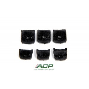 FORD MUSTANG 1965-1967 KIT D ISOLANTS POUR KLAXONS HAUT ET BAS 6 PIECES deluxe horn ring insulator hardware kit upper and lower